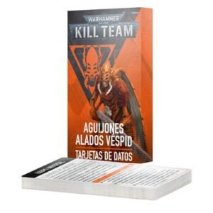 Tarjetas de datos: comando aguijon alado vespid
