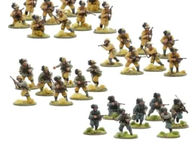 Italian bersaglieri troops