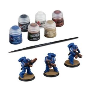 Set: Marines espaciales + Pinturas y pincel