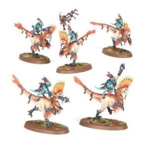 Cazadores en raptadon