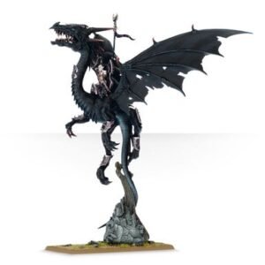 dark elf on black dragon
