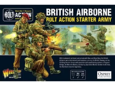 British airborne army set