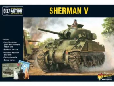 Sherman V tanks
