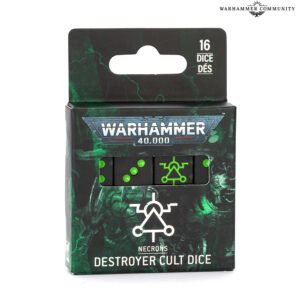 Dados: Culto destructor necron