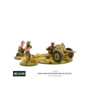 Afrika Korps Pak 36 Light Anti-tank Gun