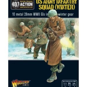 US Army Infantry Squad in Winter Clothing