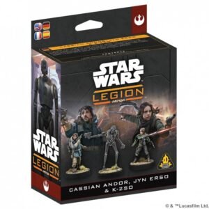 Rebeldes: Cassian Andor, Jyn Erso & K-2SO